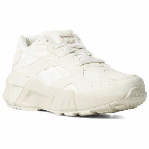 Adidasy Męskie Reebok Aztrek Double Białe/Różowe Złote PL 48ZVJUS